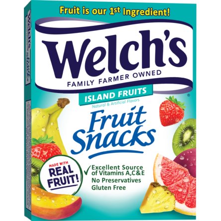 Welch's Fruit Snacks Island Fruits 5oz thumbnail