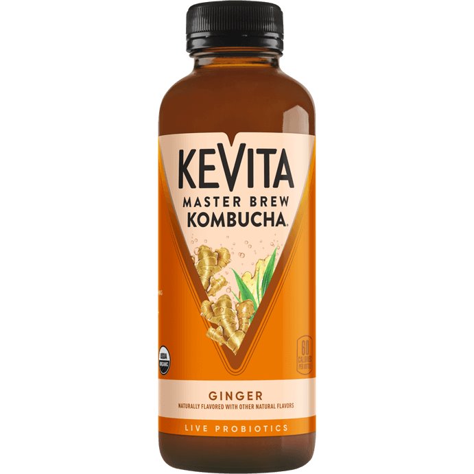 Kevita Master Brew Kombucha Ginger 15.2oz thumbnail