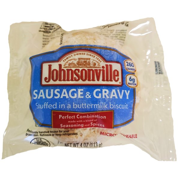 Johnsonville Sausage Gravy Biscuit thumbnail