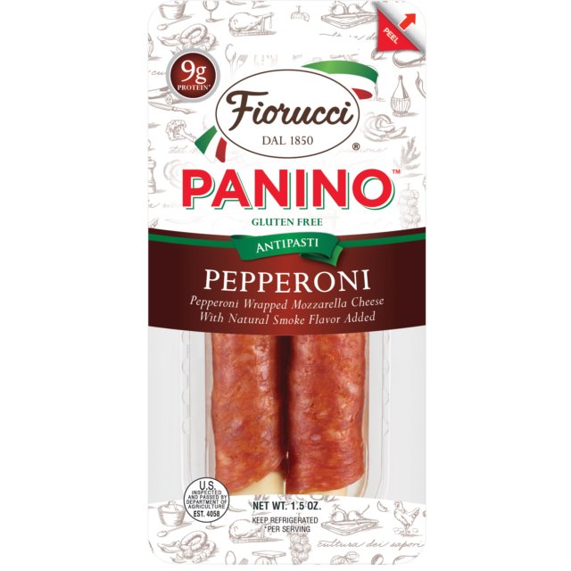 Fiorucci Panino Pepperoni & Mozzarella 1.5oz thumbnail