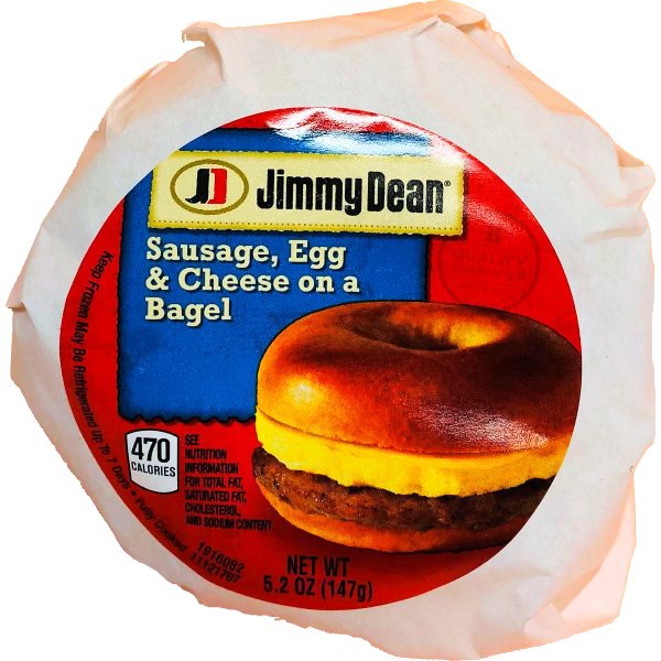 Jimmy Dean Sausage Egg Bagel thumbnail