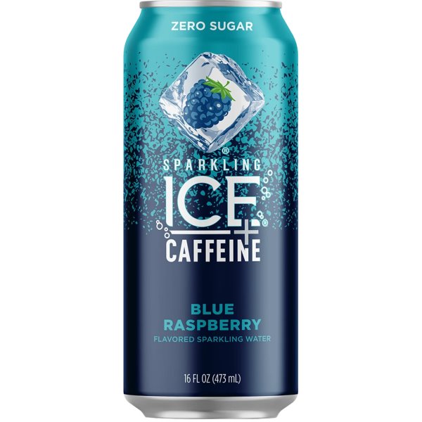 Sparkling Ice Caffeine Blue Raspberry 16oz thumbnail