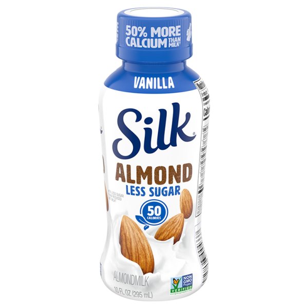 Silk Vanilla Almond Milk 10oz thumbnail