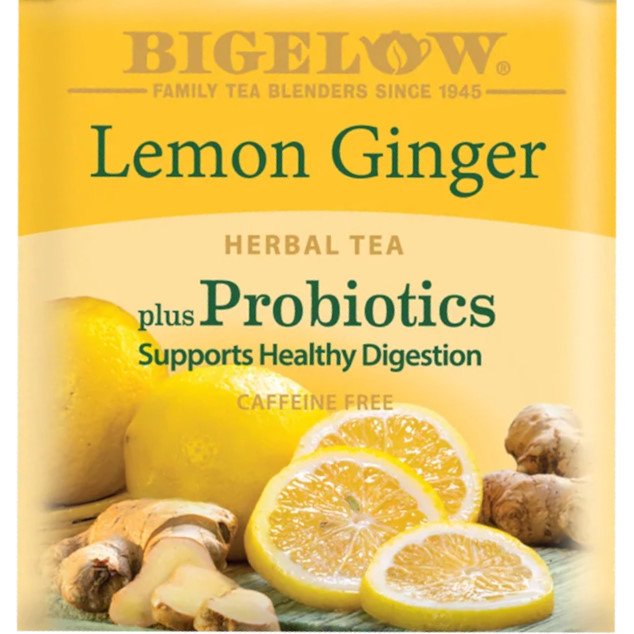 Bigelow Lemon Ginger Tea Bags 6 Boxes thumbnail