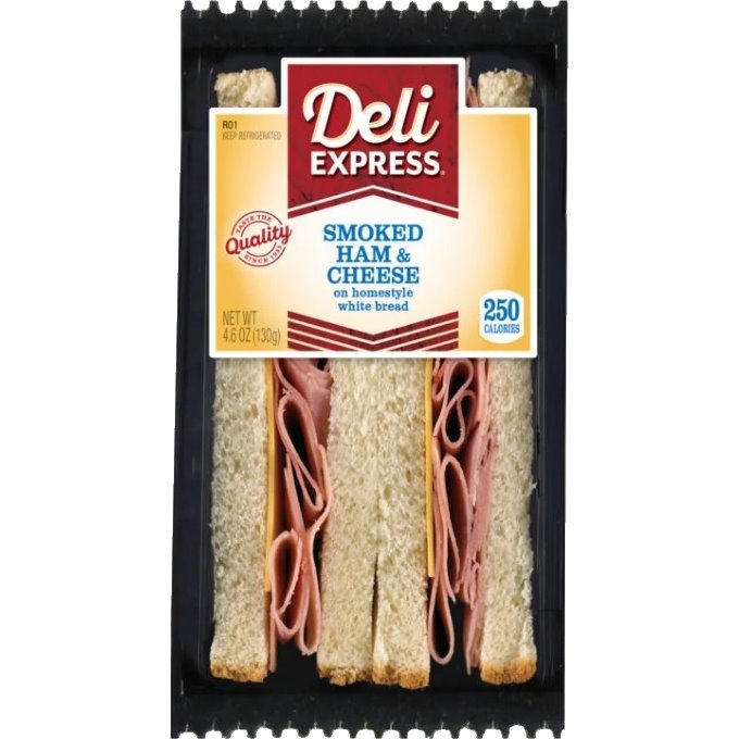 Deli Express Smoked Ham & Cheese 4.6oz Each thumbnail