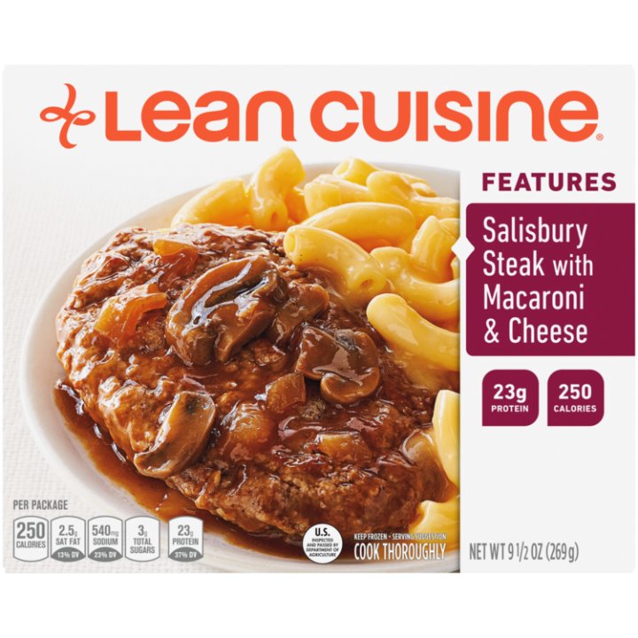 Lean Cuisine Salisbury Steak w Mac and Cheese thumbnail