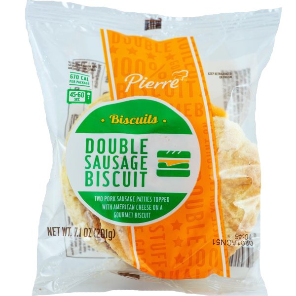 Pierre Double Sausage Biscuit thumbnail