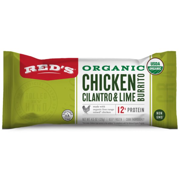Reds Organic Chicken Burrito thumbnail