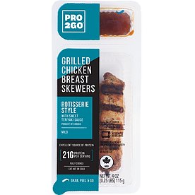 Pro2Go Rotisserie Chicken Skewers 4oz thumbnail