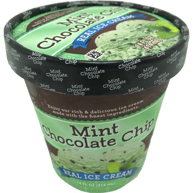 House of Flavors Mint Chocolate Chip Ice Cream 14oz thumbnail