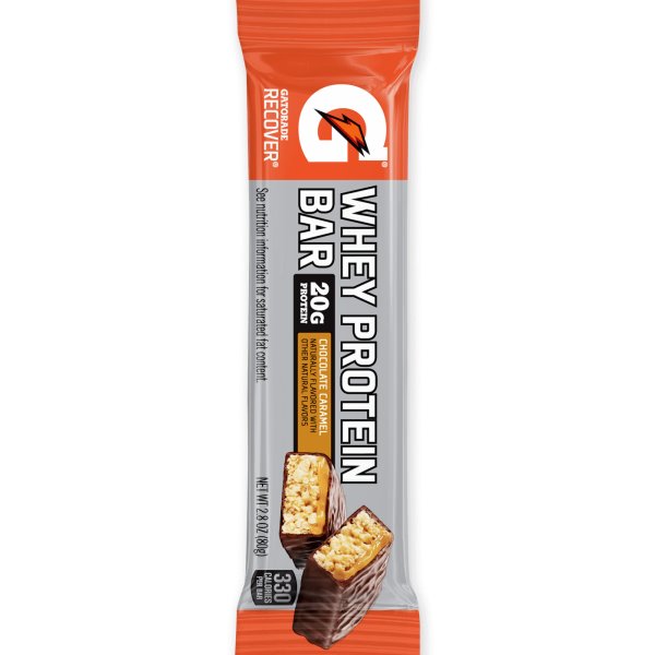 Gatorade Protein Bar Chocolate Caramel 2.8oz thumbnail