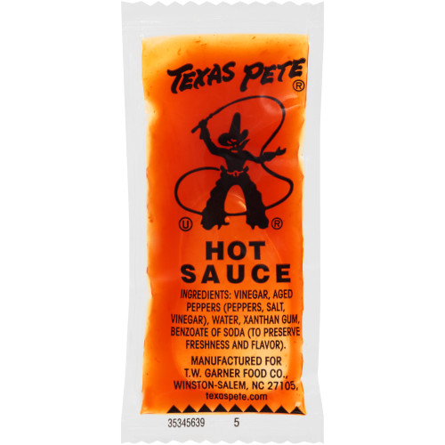Texas Pete Hot Sauce Single Serve Pouch 7g thumbnail