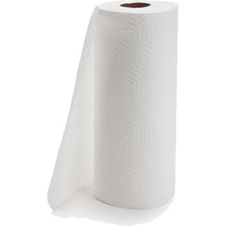 Paper Towels 11" x 8.8" Perf Roll White thumbnail