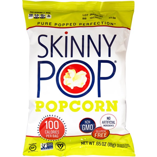 Skinny Pop 100 Calorie Popcorn 0.65oz thumbnail