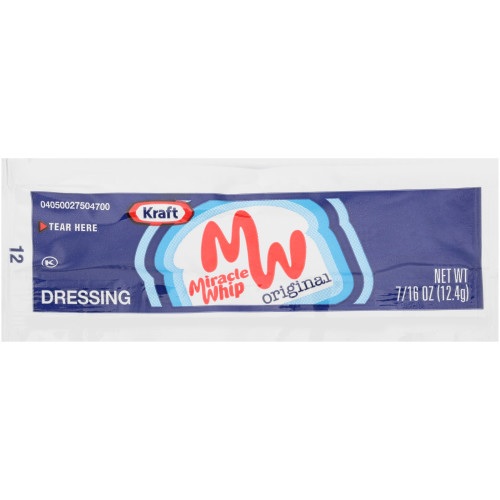 Miracle Whip Packets Case 200ct thumbnail