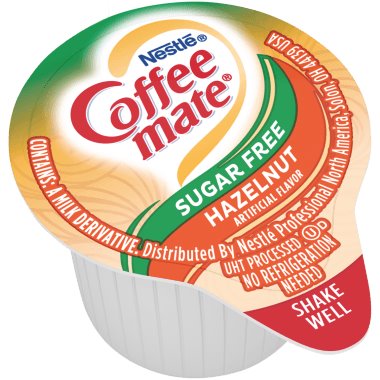 CM Sugar Free Hazelnut Creamer 50/bx thumbnail