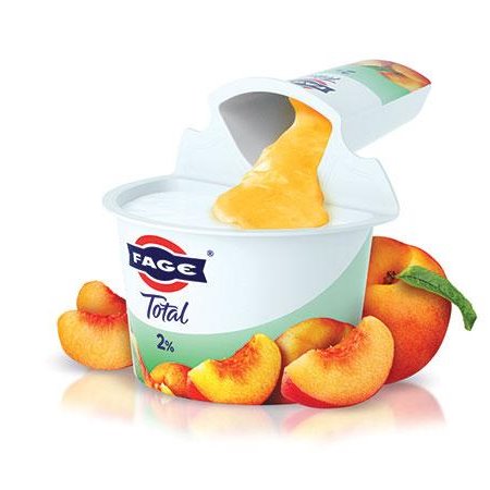 Fage Yogurt 2% Peach 5.3oz thumbnail