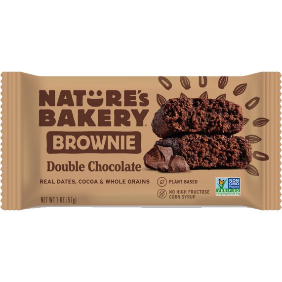 Natures Bakery Brownie Double Chocolate 2oz thumbnail