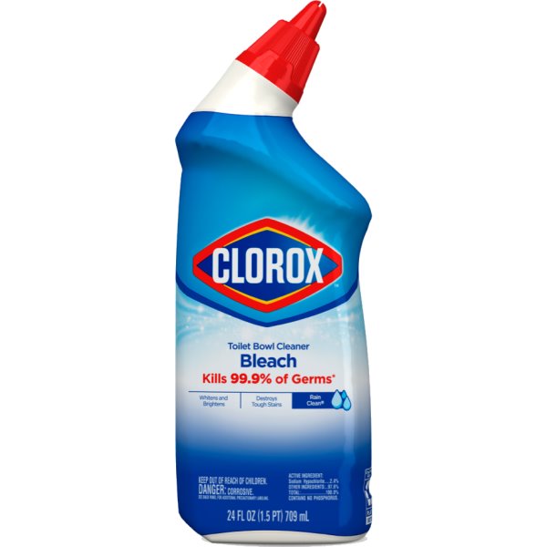 Clorox Toilet Bowl Cleaner w/ Bleach 2/24oz thumbnail
