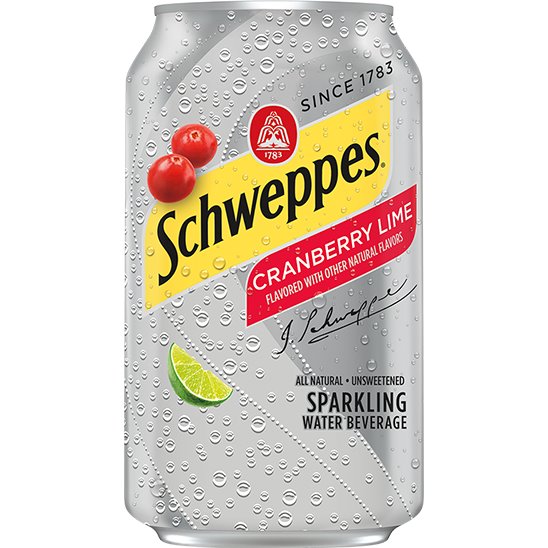 Schwepps Cranberry Lime Seltzer 12oz thumbnail