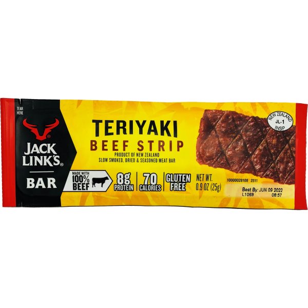 Jack Links Teriyaki Beef Strip thumbnail
