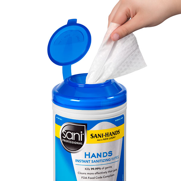 Sani Professional Sanitizer Wipes Canister Case thumbnail