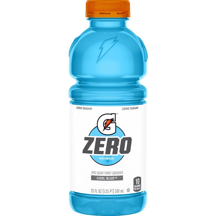 Gatorade Zero Cool Blue 20oz thumbnail
