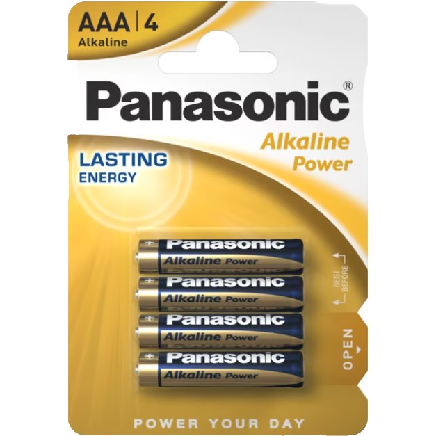 Panasonic AAA Batteries 4pk thumbnail