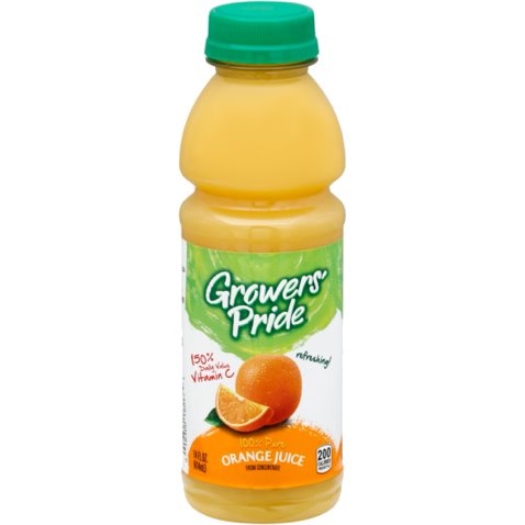 Florida Natural Grower's Pride Orange Juice 14oz thumbnail