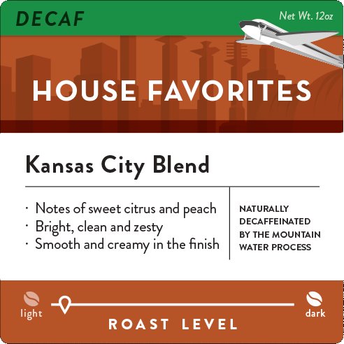 KC Roasterie Kansas City Decaf Whole Bean 5lb thumbnail