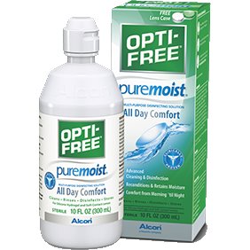 Opti-Free Pure Moist Contact Solution 2oz thumbnail
