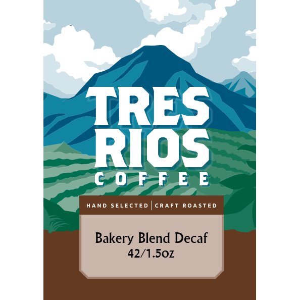 Tres Rios Bakery Blend Decaf 42/1.5oz thumbnail