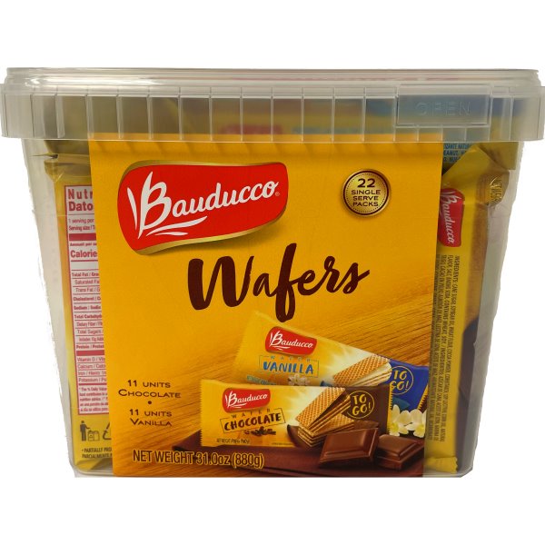 Bauducco Waters Vanilla & Chocolate 1.41oz thumbnail