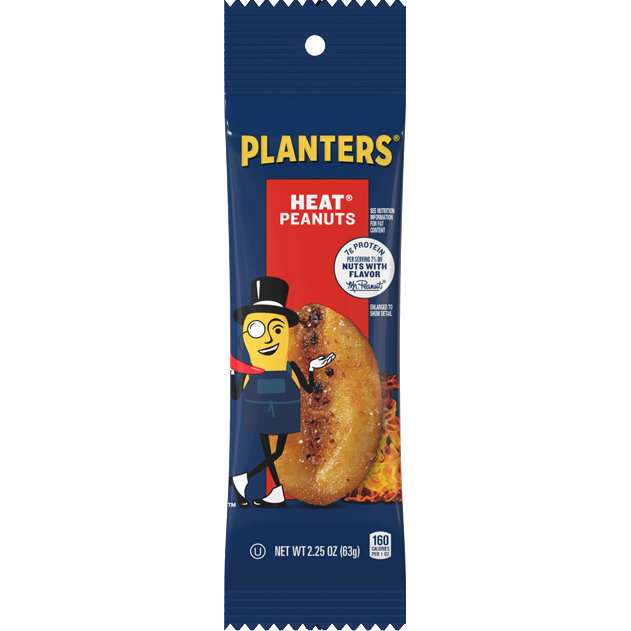 Planters Hot Peanuts 2.25oz thumbnail