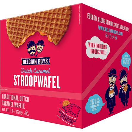 Belgian Boys Stroopwaffles Individually Wrapped 5ct SPECIAL ORDER thumbnail