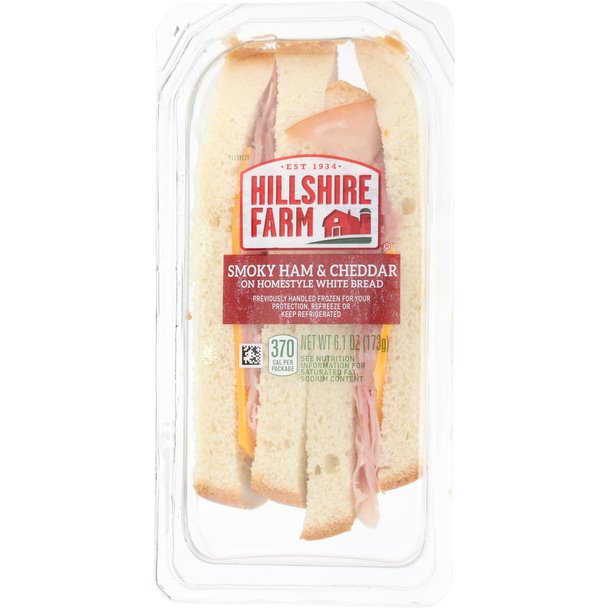 Hillshire Farms Smoky Ham & Cheddar on White Bread thumbnail