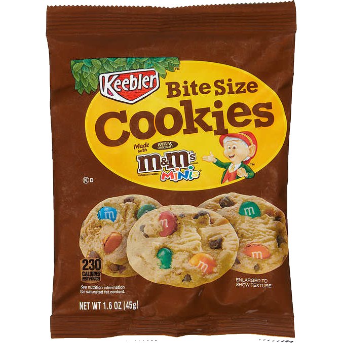 Keebler Made With M&M's Cookie 1.6oz thumbnail
