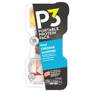 P3 Protein Pack Ham Cheddar w/Almonds 2oz thumbnail