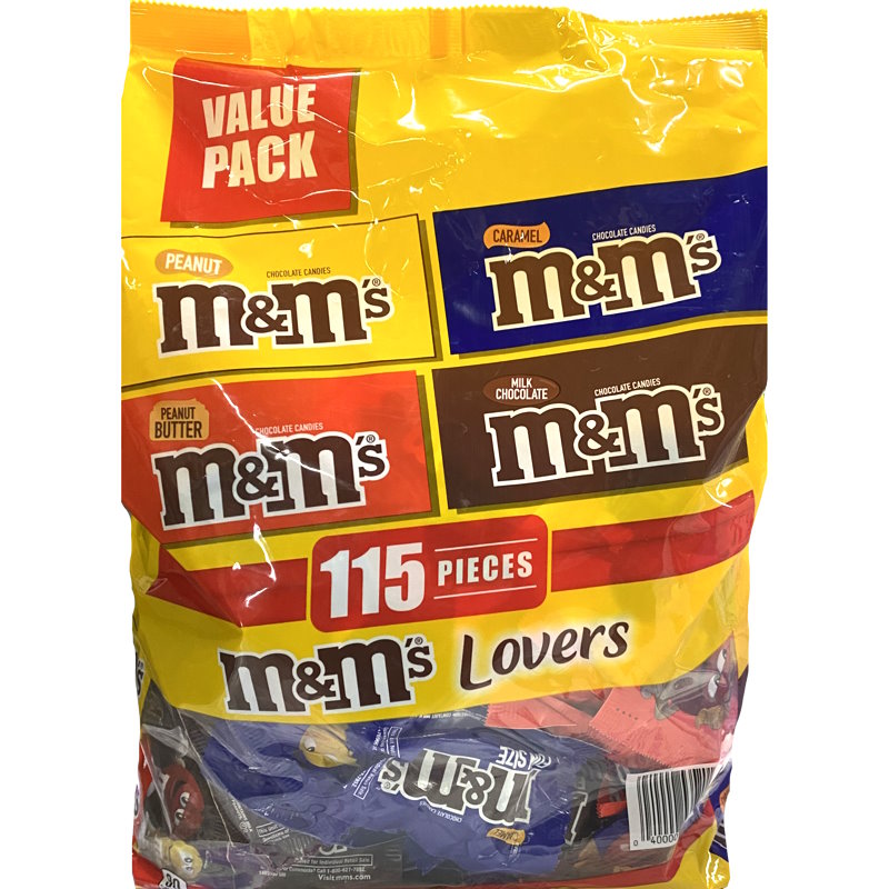M&M's Lovers Variety Pack 115ct thumbnail