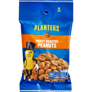 Planters Honey Roasted Peanuts 2.5 oz thumbnail