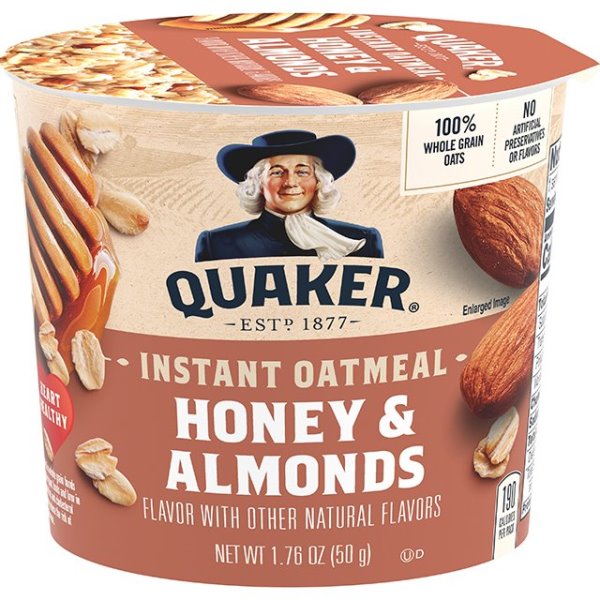 Quaker Oatmeal Honey & Almonds thumbnail