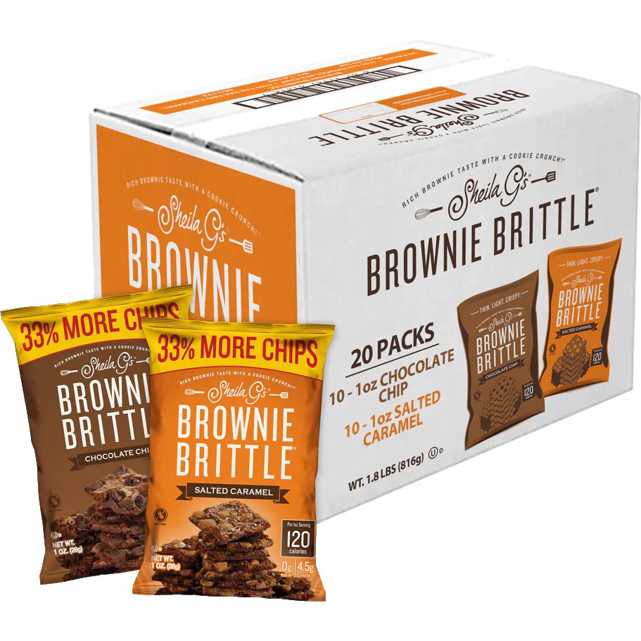 Sheila G's Brownie Brittle Variety 20ct SPECIAL ORDER thumbnail
