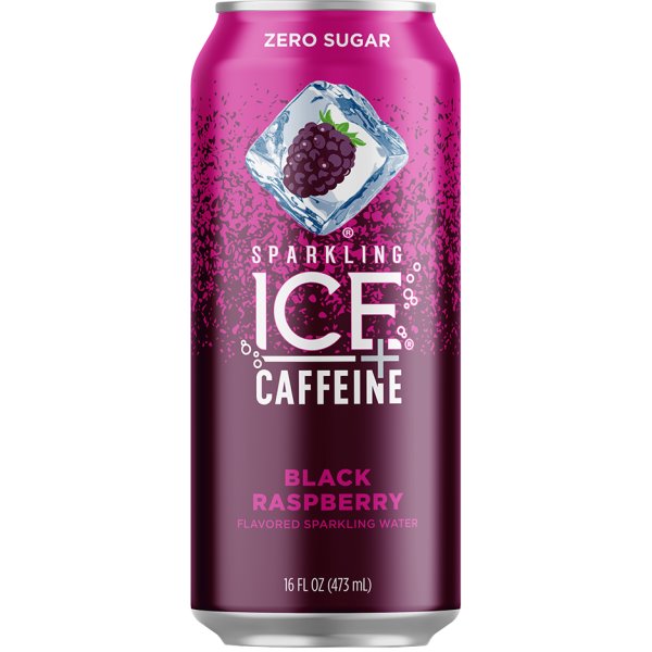 Sparkling Ice Caffeine Black Raspberry 16oz thumbnail