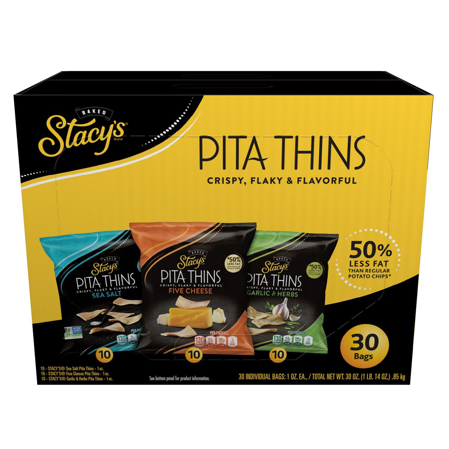 Stacy's Pita Thins Variety Pack 1.5oz thumbnail
