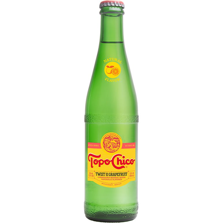 Topo Chico Twist Grapefruit Bottle 15.5 oz thumbnail