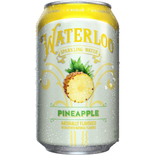Waterloo Pineapple Sparkling Water 12oz thumbnail