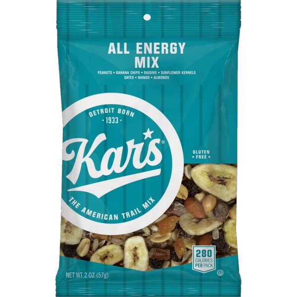Kars All Energy Trail Mix Unsalted 2oz 60ct thumbnail