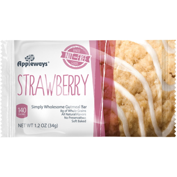 Appleways Strawberry Bar 1.2oz 216ct thumbnail