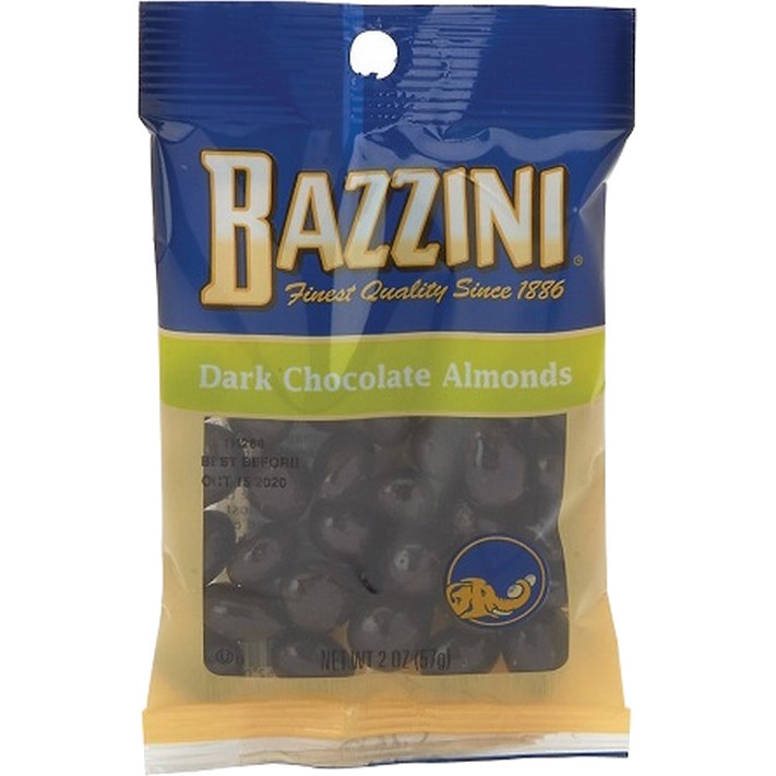 Bazzini Dark Chocolate Almonds 2.3oz 12ct thumbnail