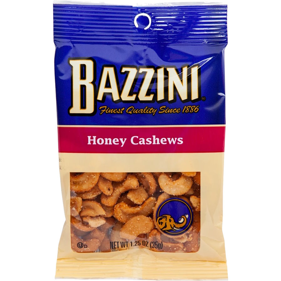 Bazzini Honey Roasted Cashews 1.5oz 12ct thumbnail